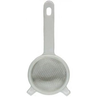 Coladera de 6.25 cms. Acero Inoxidable-Blanco