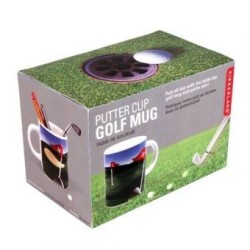 Taza de Golf Kikkerland Golf -Blanco con Verde