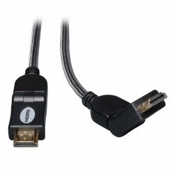 Tripp Lite Cable HDMI de Alta Velocidad con Conectores Giratorios, ...