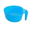 COLADOR CON AGARRADERA DE PLASTICO-BRANG-AZUL