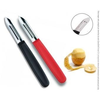 PELAPAPAS DE DOBLE FILO VICTORINOX NEGRO/ROJO