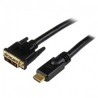 StarTech.com Cable Adaptador HDMI Macho - DVI-D Macho, 15 Metros, N...