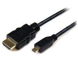 StarTech.com Cable HDMI Macho - micro HDMI Macho, 3 Metros, Negro