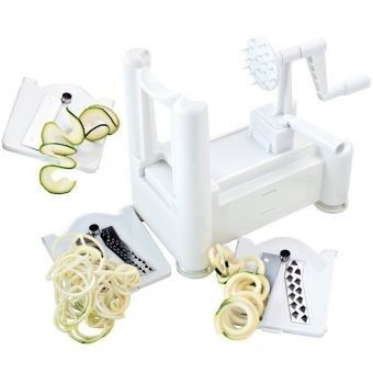 Hurry Slicer Rallador En Espiral Multiple De Alimentos