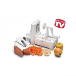 Hurry Slicer Rallador En Espiral Multiple De Alimentos