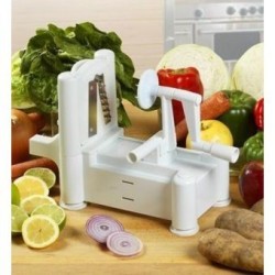 Hurry Slicer Rallador En Espiral Multiple De Alimentos