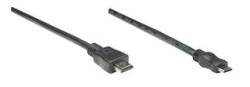 Manhattan Cable HDMI de Alta Velocidad, mini HDMI Macho - HDMI Mach...