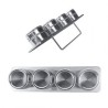 Juego de Especieros Magnéticos Mod 665700 - Plata