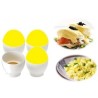Cocina Huevos en Microndas con EGG WAVE - Amarillo