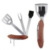 Set de BBQ. Con Accesorios Plegables. Diseño Original