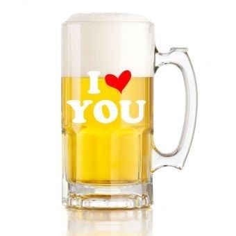 Tarro De Cerveza I Love You
