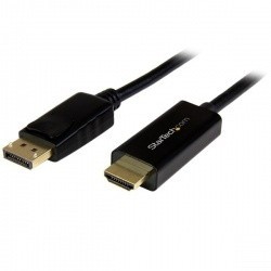 StarTech.com Cable DisplayPort Macho - HDMI Macho, 3 Metros, Negro