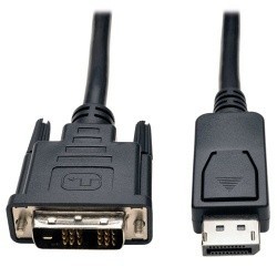Tripp Lite Cable DisplayPort Macho - DVI-D Macho, 3.05 Metros, Negro
