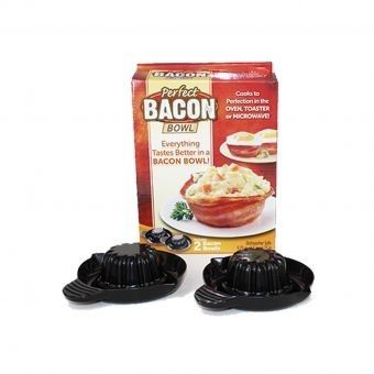 Base para hacer Bowls de Tocino Queen Sense Modelo Bacon 2 piezas-N...