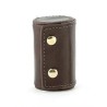 Shot glasses con funda de cuero Kikkerland Shots glasses Gris