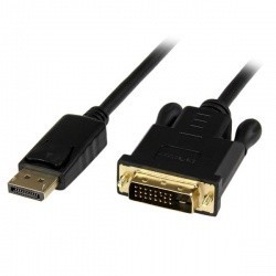 StarTech.com Cable Activo de Video Externo, DisplayPort Macho - DVI...