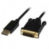 StarTech.com Cable Activo de Video Externo, DisplayPort Macho - DVI...