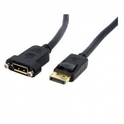 StarTech.com Cable DisplayPort Macho - DisplayPort Hembra, 90cm, Negro