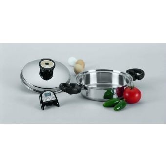 Utensilio de Cocina Classica Gold Sarten de 9" de Acero Inoxidable ...