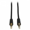 Tripp Lite Cable 3.5mm Macho - 3.5mm Macho, 15.24 Metros, Negro