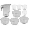 Combo Espiral (Una Jarra, 4 vasos 275 ml y 4 tazones espiral)