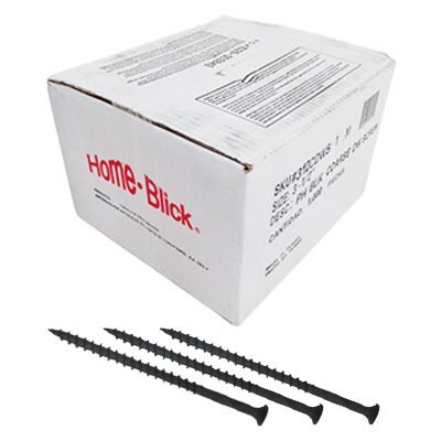 TORNILLO PARA TABLAROCA 10 X 3-1/2 PULGADAS CAJA C/1000 Pz HOME BLICK.