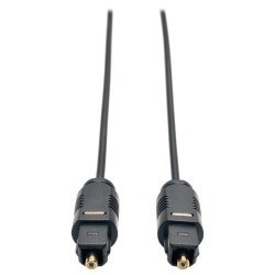 Tripp Lite Cable Óptico Digital de Audio Ultra Delgado Toslink Mach...