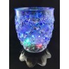 Vaso Luminoso con 5 Led Multicolor Fiesta de Colores-Escamas