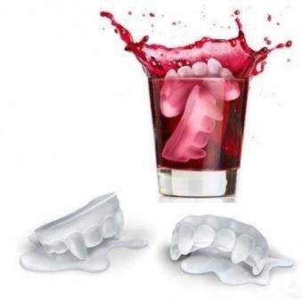 Dientes De Vampiro Molde Para Hacer Hielos Bar Fiesta