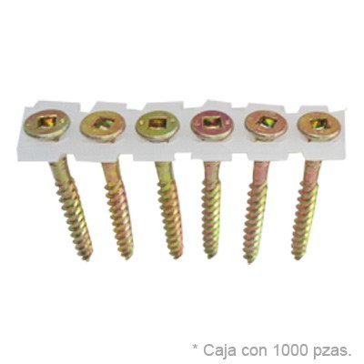 TORNILLO SECUENCIAL 8x1-3/4 PULGADAS COARSE C/1000pz SF134C GRIP-RITE