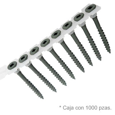 TORNILLO SECUENCIAL EXT 8x2 PULGADAS COARSE C/1000pz PGP200C GRIP-RITE