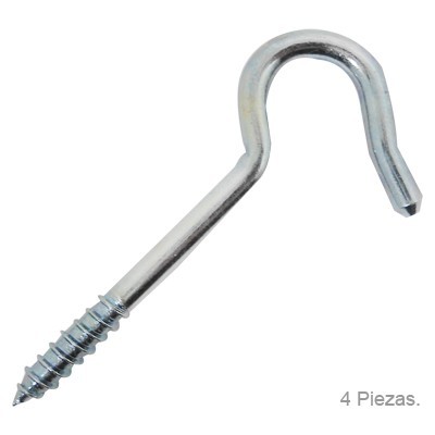 GANCHOS PARA TECHO DE 2-9/16 PULGADAS 4-PK 61324