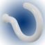 PAR DE GANCHOS CUP HOOK VINYL BCO 1-1/2 PULGADA 61421 ULTRA
