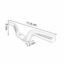 GANCHO DOBLE PARA SOGA ZINC 61078 ULTRA