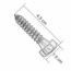 TORNILLO LAG DECOR NEGRO 6-PK 35948 ULTRA