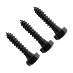 TORNILLO LAG DECOR NEGRO 6-PK 35948 ULTRA