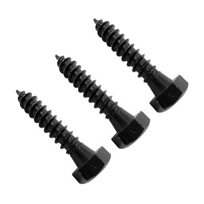 TORNILLO LAG DECOR NEGRO 6-PK 35948 ULTRA
