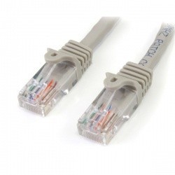 StarTech.com Cable Patch Snagless Cat5e UTP RJ-45 Macho - RJ-45 Mac...