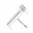 TORNILLO 158GS1 DORADO 6X1-5/8 PULGADAS CAJA C/1 LB. GRIP RITE