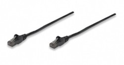 Intellinet Cable Patch Cat6 UTP RJ-45 Macho - RJ-45 Macho, 15cm, Negro