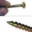 TORNILLO DORADO 8X3 PULGADAS CAJA C/1 LIBRA GRIP RITE