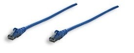 Intellinet Cable Patch Cat6 UTP RJ-45 Macho - RJ-45 Macho, 15cm, Azul