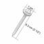 TORNILLO METAL-MADERA 2½ pulgadas CAJA C/1LB GRIP-RITE.