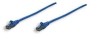 Intellinet Cable Patch Cat6 UTP RJ-45 Macho - RJ-45 Macho, 15cm, Azul