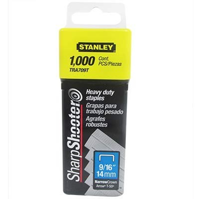 GRAPA ENGRAPADORA TRA709T T-50 9/16 pulgadas STANLEY.