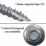 TORNILLO 2W1 METAL-MADERA 2 pulgadas C/ARAN CAJA C/1 LB GRIP RITE.