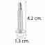 PIJA HEXAG PB 14x1½ pulgadas 2000pz SIN ARAND MATERIALES DEL NORTE.
