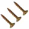 TORNILLO 1GS1 DORADO 6X1 pulgadas CAJA C/ 1LB. GRIP RITE