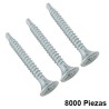 TORNILLO PUNTA BROCA 6X1-1/4 pulgadas 8000 Pz HOME BLICK.