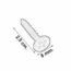 TORNILLO P/TABL FINE 6 X 1 pulgada CAJA C/10000pz HOME BLICK.